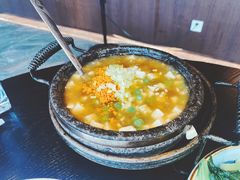石锅海胆豆腐-柒园·三十年创意杭帮菜(龙湖滨江天街店)