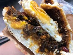 荷包蛋-老马家马蓉蛋菜夹馍·腊牛肉夹馍(回民街店)