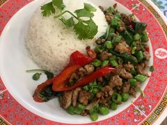 打抛叶炒肉末饭-曼谷食堂·泰国家庭料理(丹桂路店)