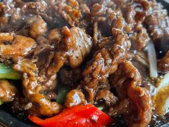铁板黑椒牛柳-锦小馆(安贞店)