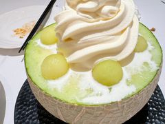 蜜瓜冰淇淋-茉里粤菜(皇姑万象汇店)