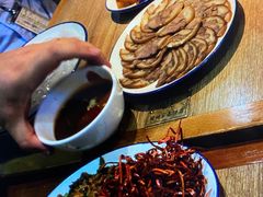 香辣肉丝-姥姥家春饼店(佳亿时尚广场店)