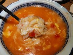 番茄疙瘩汤-阿洪锅贴王(小吃城店)