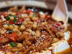 砂锅豆花肉片-山四砂锅(太原钟楼街店)