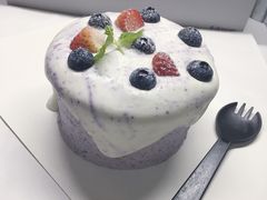 蓝莓芝士-YUMI芽米·法式烘焙·咖啡(文化宫店)