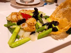 芦笋炒带子-利苑酒家(宜安广场店)