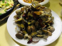 辣炒蚬子(蛤蜊)-华春餐馆(鱼山路店)
