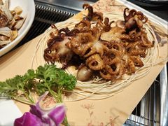 炭烧小八爪-鸭绿江海鲜烧烤大排档(杏林街店)