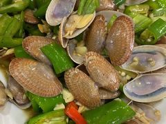 姜葱炒花甲-巽寮印象美食部落餐厅·海鲜·地方特色菜(惠州体验店)