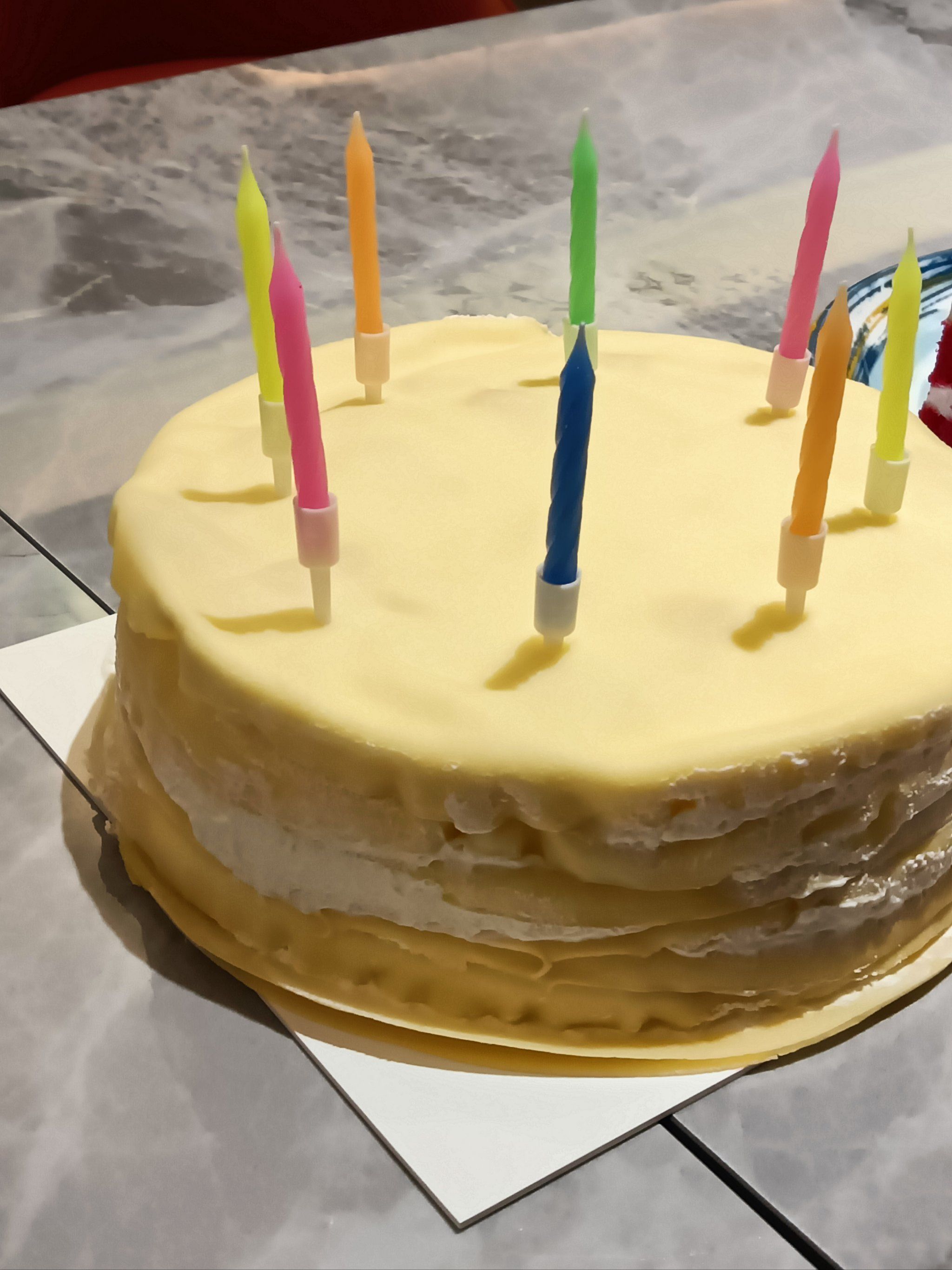 薇薇安家的千层蛋糕,怕小朋友吃不来榴莲