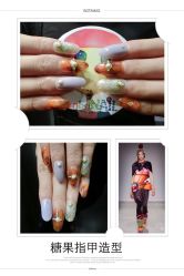 点击看大图 糖果指甲造型-光SPA科技美肤