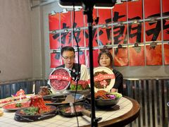 -热火朝天鲜切牛肉火锅(南强街巷店)