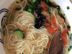 鸡汤银丝面-新万鑫银丝面·非遗无锡味(惠山古镇店)