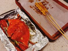 焗烤梭子蟹-白仁仔· 活烤海鲜 宵夜(豫园店)