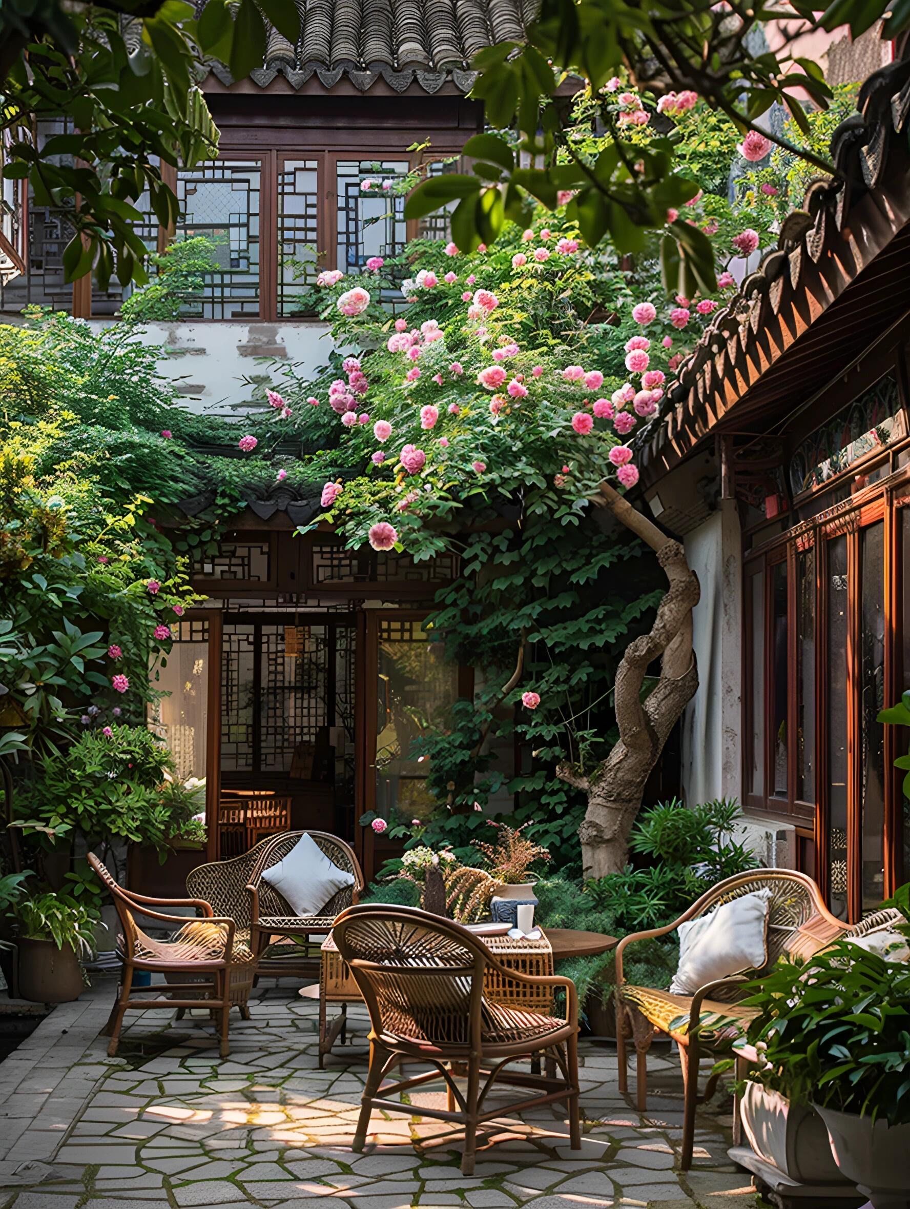 超级好看的院子