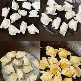 比外面卖的水煎包都好吃！食材准备：冻水饺；做法步骤