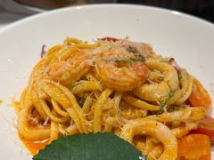 贵州酸汤海鲜扁面-NG PASTA吴居·中华意面·鲜牛排(南头古城店)