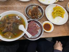 牛杂粉丝汤-草桥清真牛肉锅贴扁食店