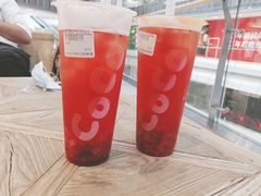 奶霜莓莓果茶-CoCo都可(大兴凯德MALL店)