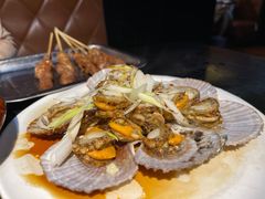 油泼扇贝-晚归月亮湾私家菜(临邑路店)