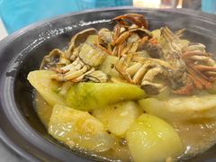 野生毛蟹焖节瓜节瓜-朱仔记食府(江南大道店)