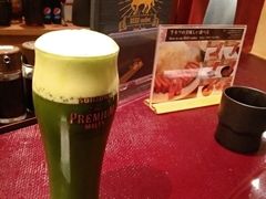 抹茶啤酒-牛カツ京都勝牛(河原町蛸薬師店)