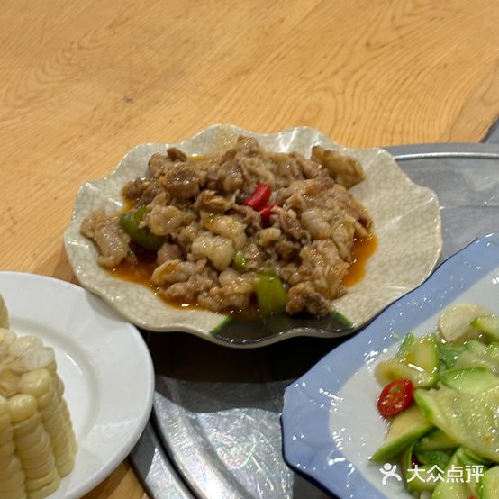 华坪炒滑肉