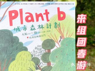 最后两天 | 周末组团来plant  b城市森林计划春游吧