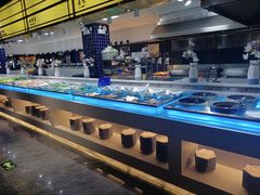 自助取餐区-星海汇海鲜烤肉火锅自助(二七广场百年德化店)