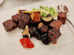 黑金雪花牛肉粒-上海和平饭店龙凤厅 Dragon Phoenix