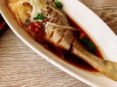 清蒸大黄花鱼-渔家颂歌渔家味道(青石路店)