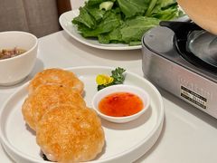 香煎手打虾饼-粤来记·啫啫煲·点心(日月光店)