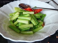 猪油渣广东菜心-杭州临平万丽酒店·万丽轩中餐厅