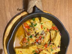 蒜香火腿包浆豆腐-云海肴·汽锅鸡·云南菜(东坝金隅店)