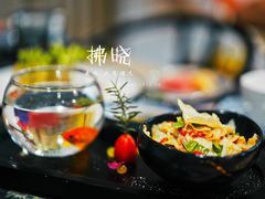 野香菜拌脆鱼肚-拂晓山房·私房川菜(西门店)