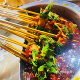 经常看到的久局串串香火锅，辣锅不错