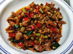 酸萝卜炒鸡杂-湘悦茗宴(创维店)