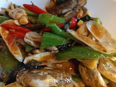 紫苏炒蛏子-百味馆·粤菜·湛江菜(后海花园店)