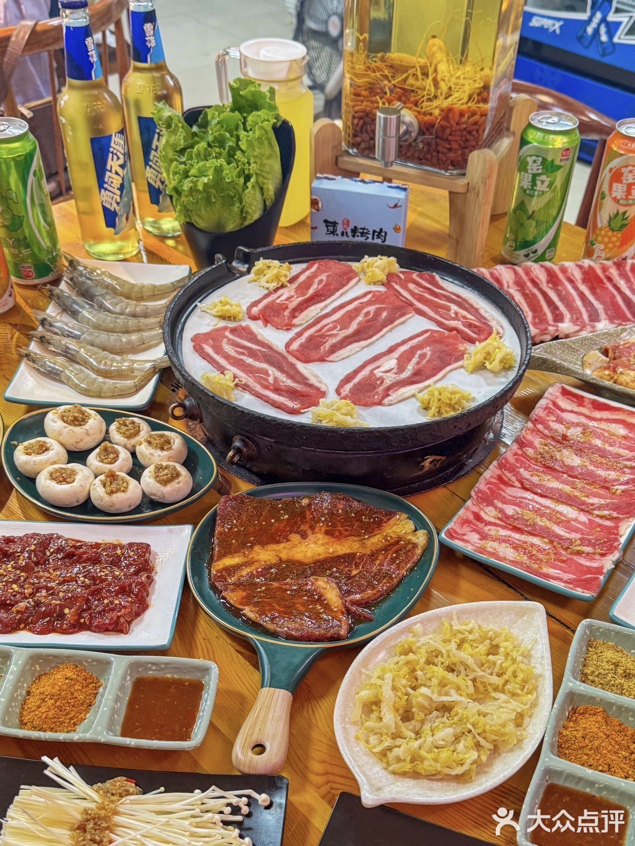 开在中学旁边的一家宝藏东北烤肉店🔥