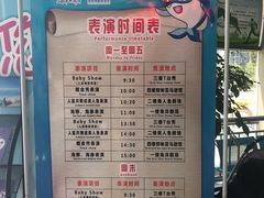 表演时间表-台州海洋世界