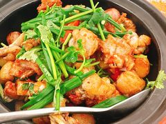 啫啫田鸡煲-香港龙凤楼(巨鹿路洋房店)