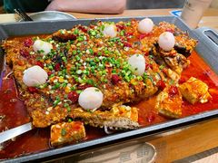 荔枝香辣味烤鱼-鱼酷活鱼烤鱼(静安大融城店)