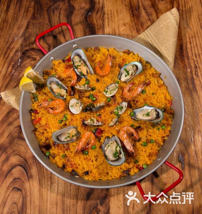 西班牙什锦海鲜饭