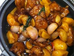 台湾三杯板栗鸡-琉璃餐厅(德基广场店)