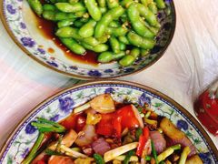 凉拌毛豆-桂萍特色牛筋牛杂(长堤街总店)