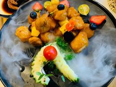 蓝莓脆皮咕噜肉-虾饺妹·酒家(海珠广场店)