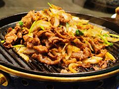 炙子烤呼伦贝尔羔羊肉-喜悦烤鸭·新京菜(王府井店)