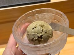 焙茶冰淇淋-鮨清日本料理