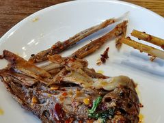 主打的干锅鸭头-安诚居干锅鸭头(八角店)