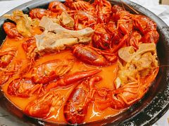大骨浓汤香辣虾-华仔龙虾(永乐路总店)